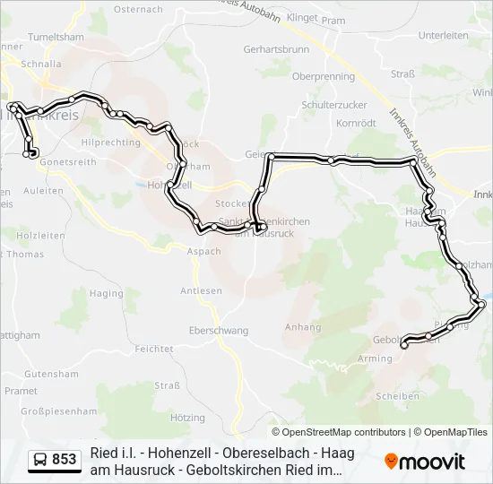 853  Line Map