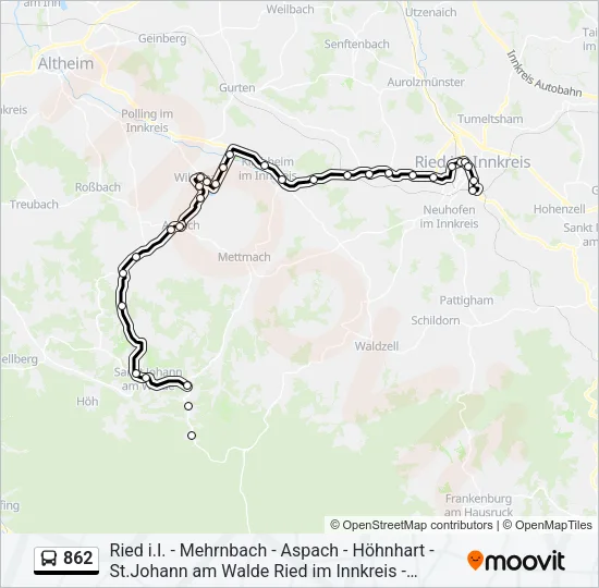 862  Line Map