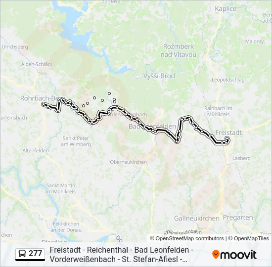 277 Bus Line Map