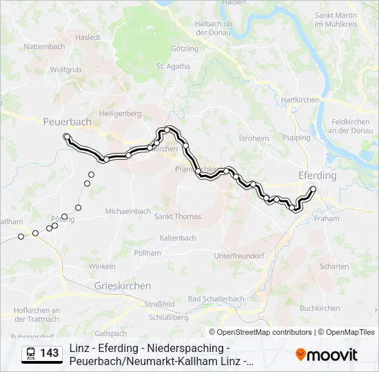 143 Train Line Map