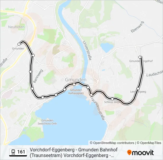 161 Train Line Map