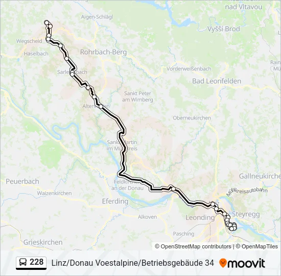 228 Bus Line Map
