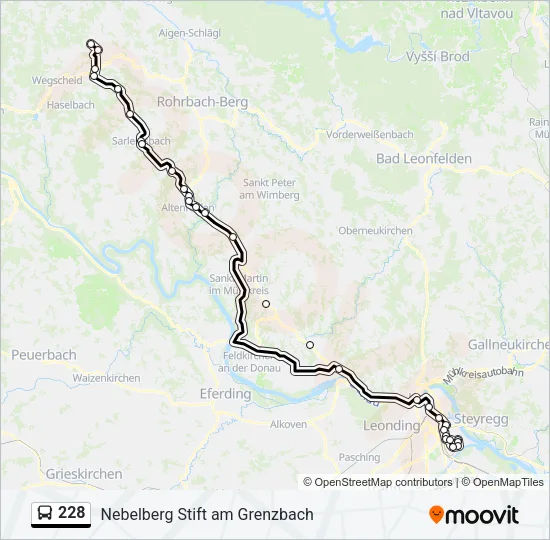 228 Bus Line Map