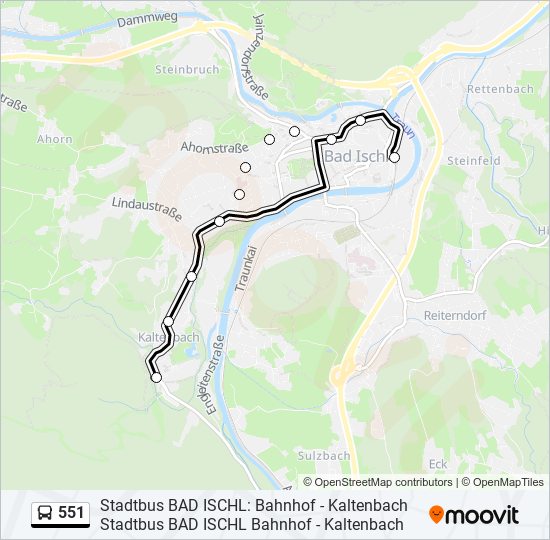551 Route Schedules Stops Maps Kaltenbach B Bad Ischl 551-route-schedules-stops-maps-kaltenbach-b-bad-ischl