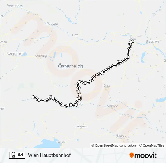 A4  Line Map