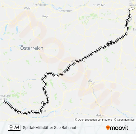 A4  Line Map