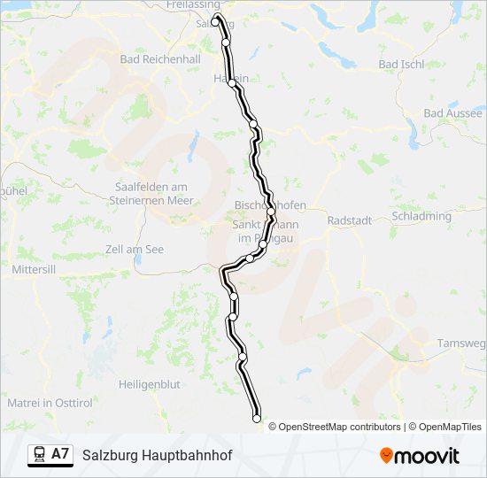 A7  Line Map