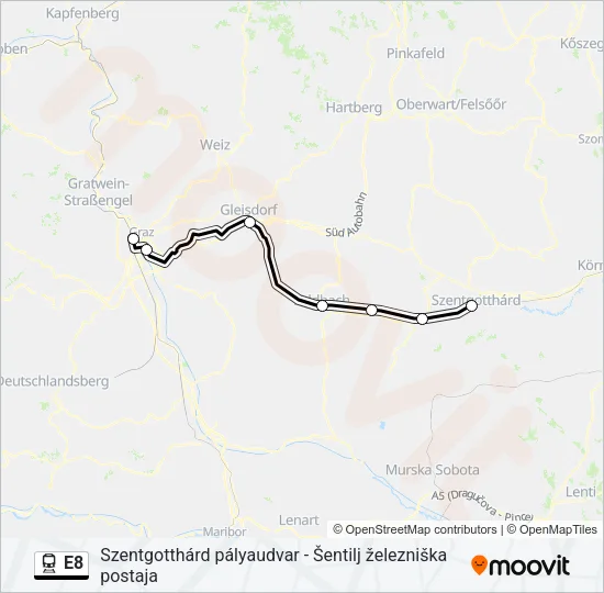 E8  Line Map