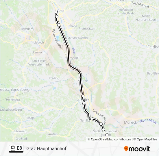 E8  Line Map