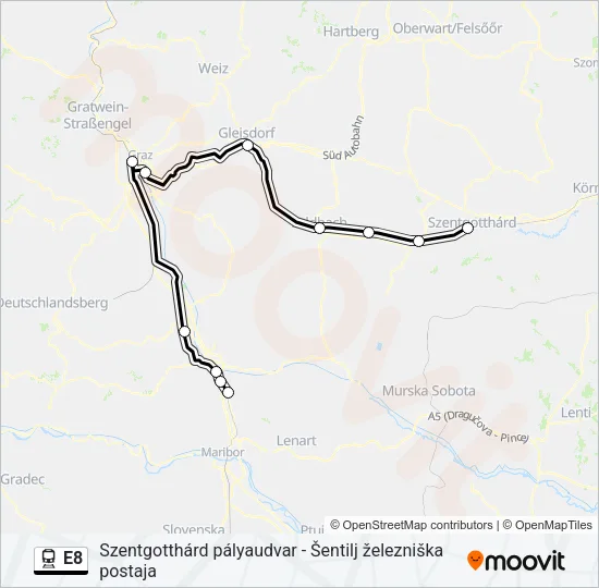 E8  Line Map