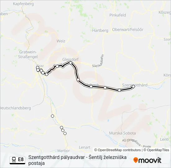 E8  Line Map