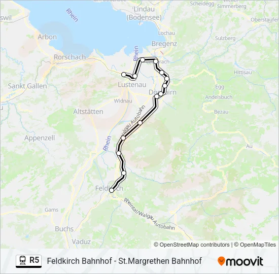 R5  Line Map
