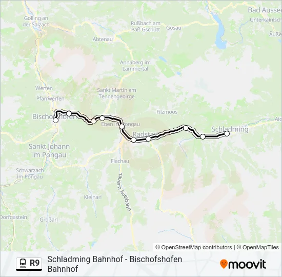 R9  Line Map
