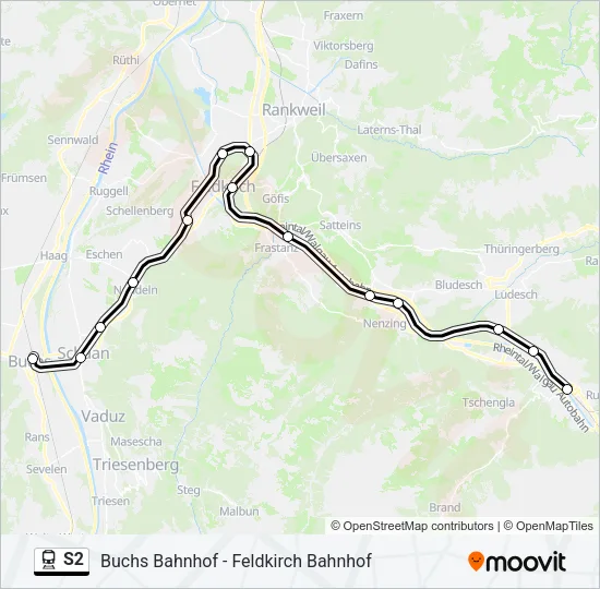 S2  Line Map
