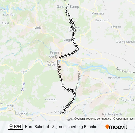 R44  Line Map