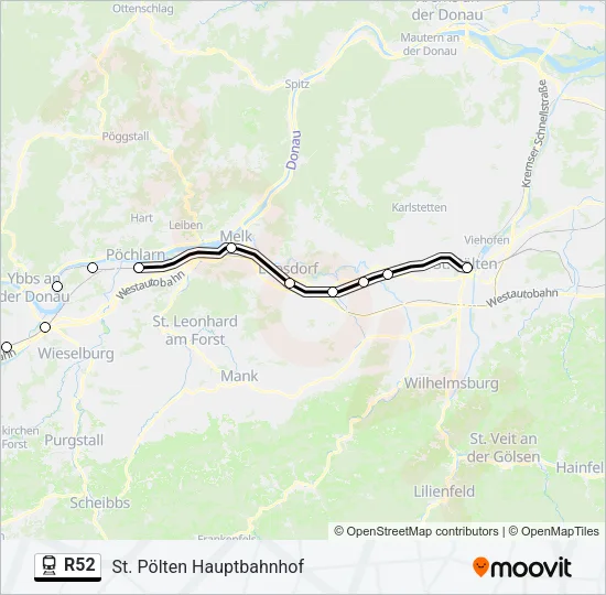 R52  Line Map