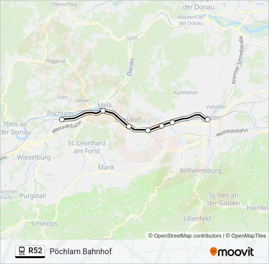 R52  Line Map