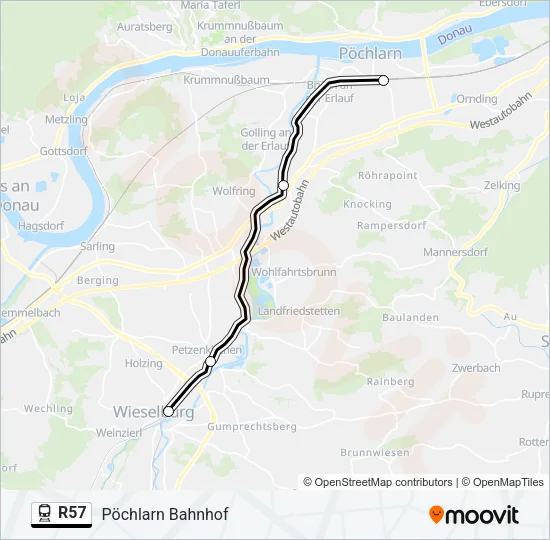 R57  Line Map