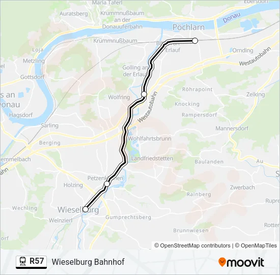 R57  Line Map