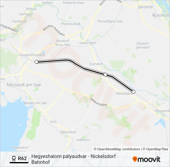 R62  Line Map
