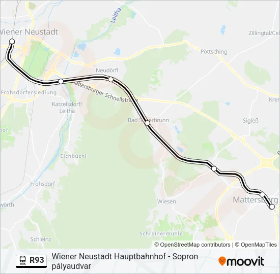 R93  Line Map