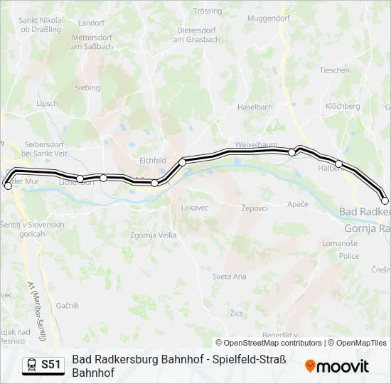 S51  Line Map