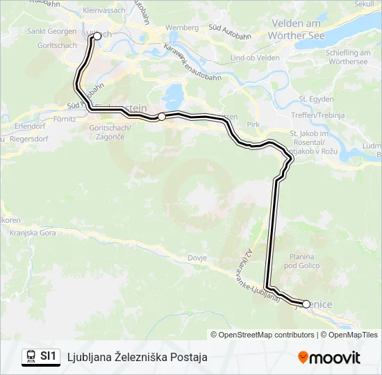 SI1  Line Map