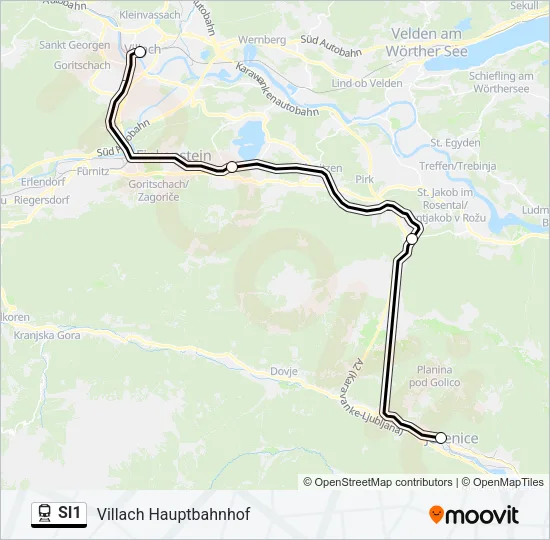 SI1  Line Map
