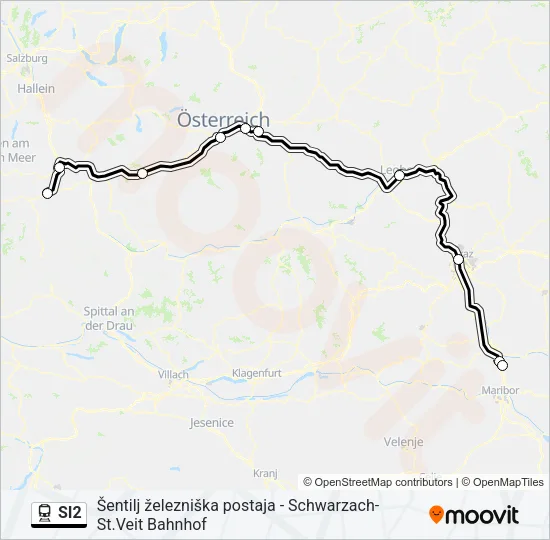 SI2  Line Map