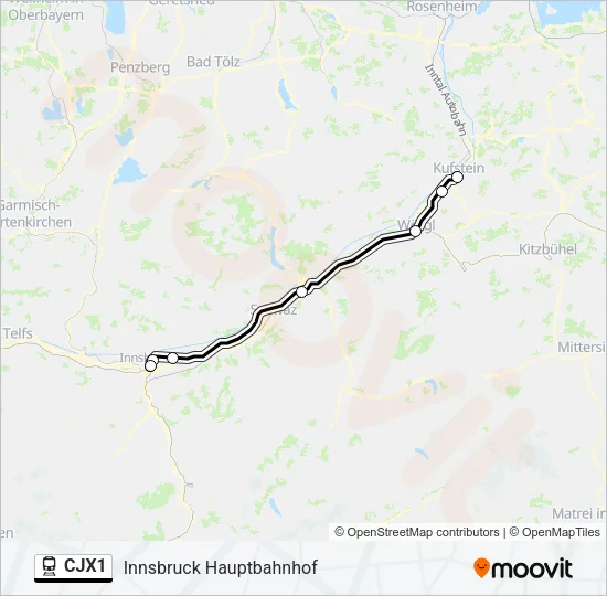 CJX1  Line Map