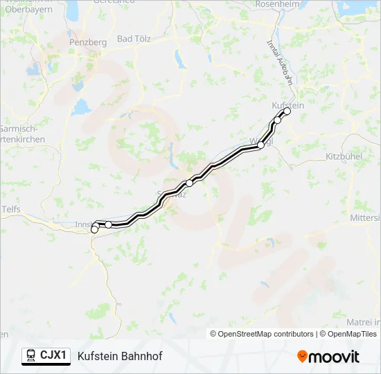 CJX1  Line Map