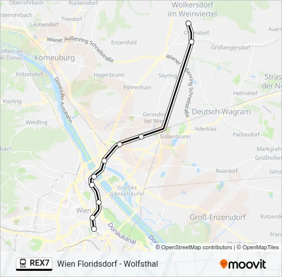 REX7  Line Map