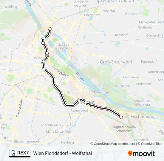 REX7  Line Map