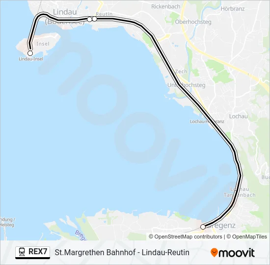 REX7  Line Map