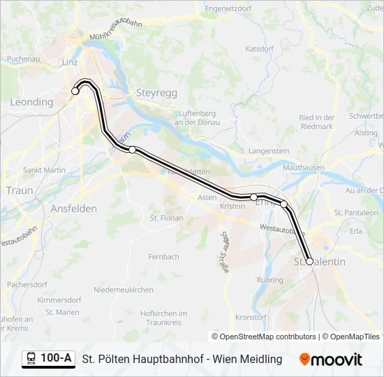 100-A  Line Map