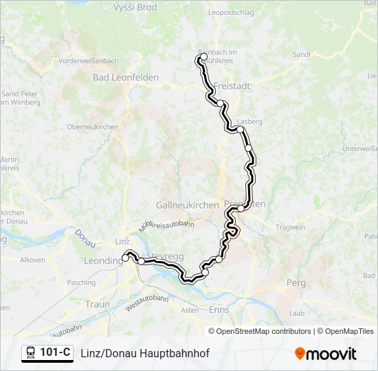 101-C  Line Map