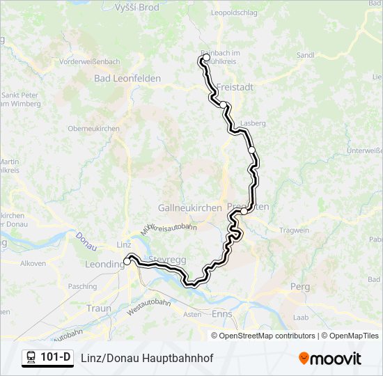 101-D  Line Map