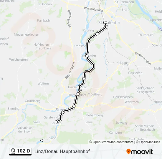 102-D  Line Map