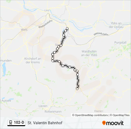 102-D  Line Map