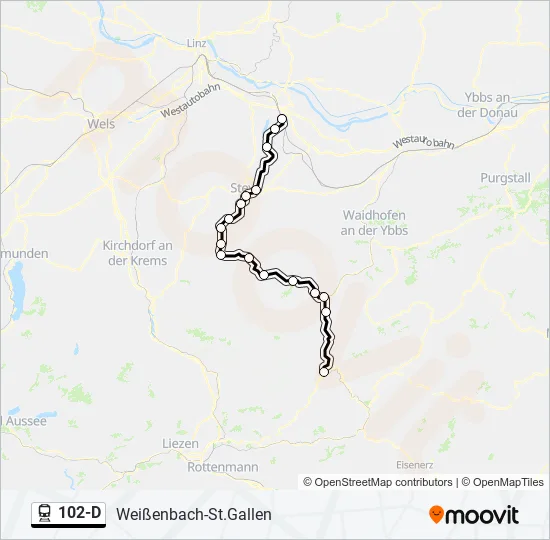 102-D  Line Map