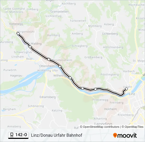 142-O  Line Map