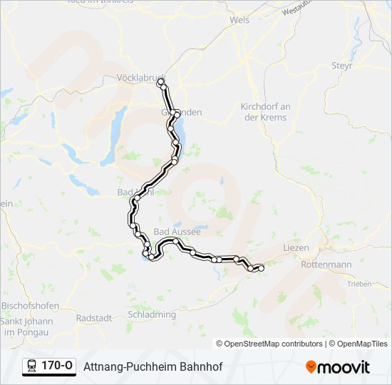 170-O train Line Map