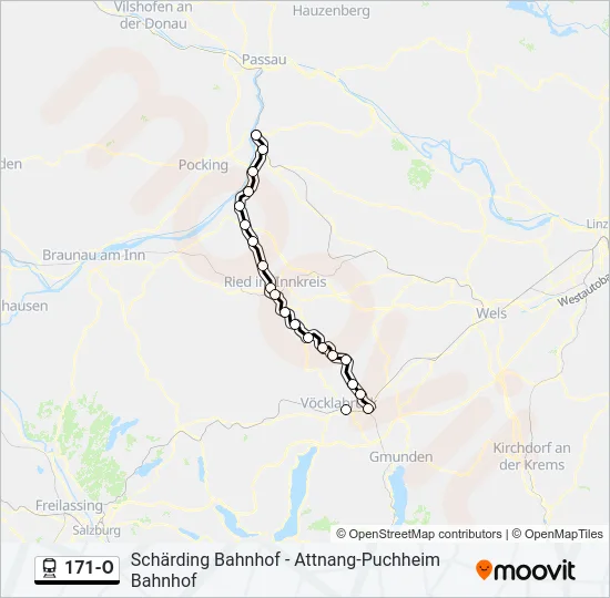 171-O  Line Map