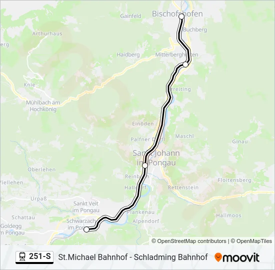 251-S  Line Map