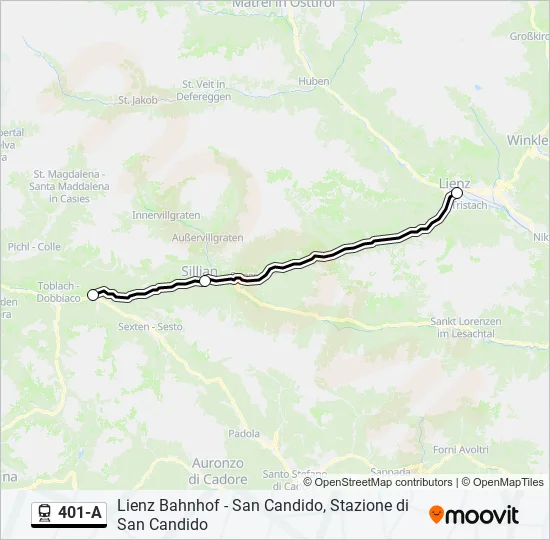 401-A  Line Map