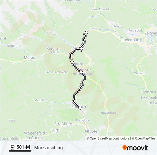 501-M  Line Map