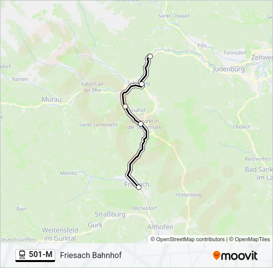 501-M  Line Map