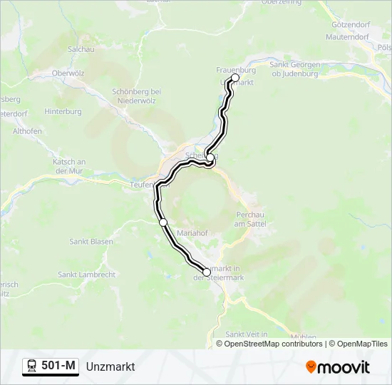 501-M  Line Map