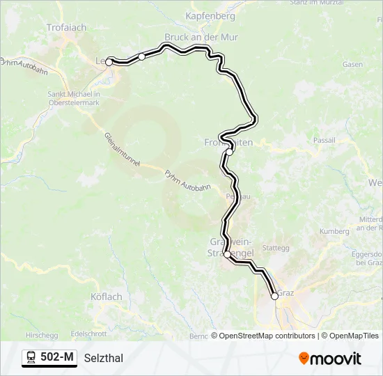 502-M  Line Map