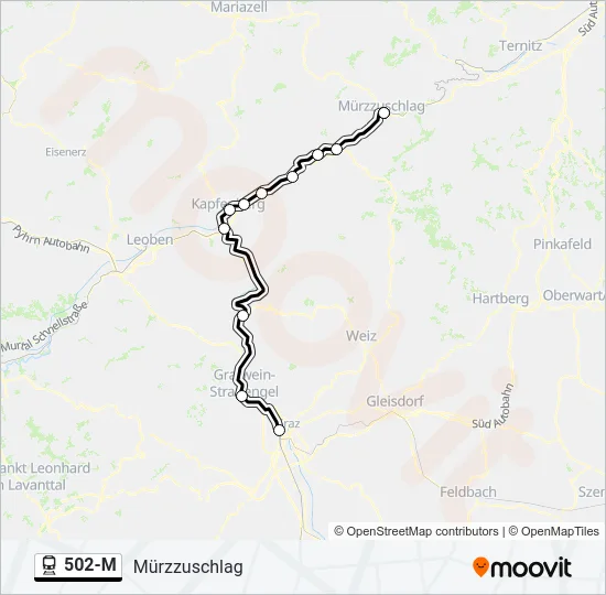 502-M  Line Map